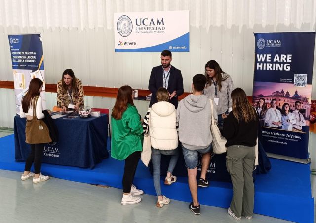 UCAM Cartagena llevará su oferta educativa a la Feria Itinere 2025 con un gran espacio interactivo - 1, Foto 1
