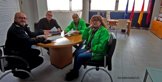 Reunión de LorcaBiciudad y la Concejalía de Seguridad Ciudadana sobre Seguridad Vial - 1, Foto 1