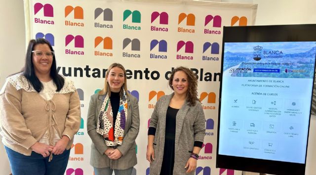El Ayuntamiento de Blanca pone en marcha una plataforma de formación online gratuita para mejorar las competencias profesionales - 1, Foto 1
