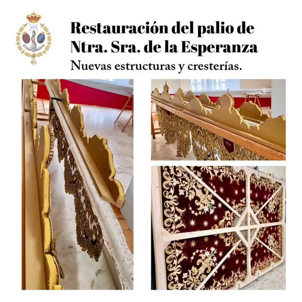 El palio de la Esperanza de Alcalá del Río recupera su esplendor tres décadas después - 2, Foto 2