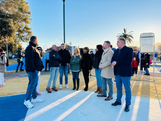 El alcalde de Lorca inaugura el primer Centro de Deportes Urbanos (CEDU) al aire libre de la Región de Murcia junto a la Ronda Central - 2, Foto 2