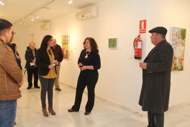 La artista María Elena del Olmo presenta su exposición Naturaleza al desnudo en Puerto Lumbreras - 1, Foto 1