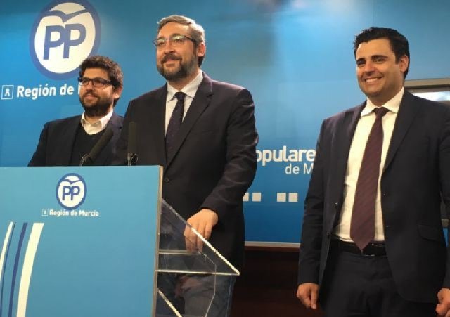 Víctor Martínez: A PSOE y Podemos solo les mueve el odio por el PP y por el presidente Pedro Antonio Sánchez  - 1, Foto 1