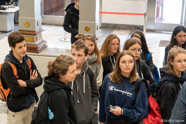 Alumnos franceses visitan Cartagena - 1, Foto 1