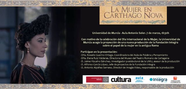 La Universidad de Murcia proyecta un documental sobre el papel de la mujer en la antigua Roma - 1, Foto 1