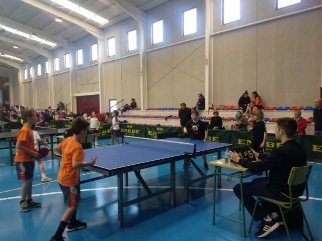 El Colegio La Milagrosa consigue el primer puesto en la Final Regional de Tenis de Mesa de Deporte Escolar, celebrada en Mazarrón - 5, Foto 5