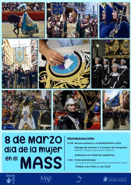El trabajo de las bordadoras azules quedará inmortalizado en el Museo Azul de la Semana Santa con una placa en homenaje a su labor intachable - 1, Foto 1