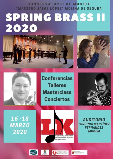 El Conservatorio Profesional de Música Maestro Jaime López de Molina de Segura organiza la II Semana del Metal del 16 al 18 de marzo - 1, Foto 1