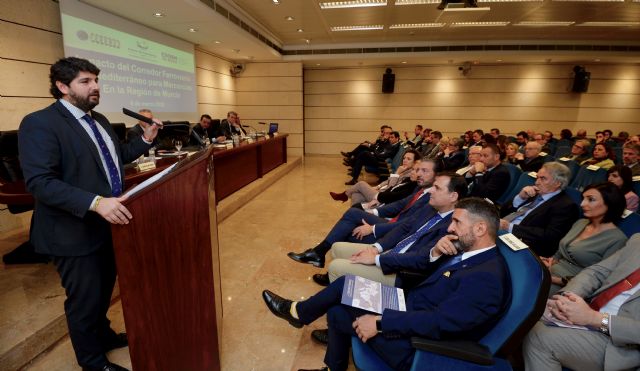 López Miras: Completar el Corredor Mediterráneo debe ser la gran prioridad para España y para Europa en esta legislatura, Foto 1