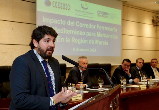 López Miras: Completar el Corredor Mediterráneo debe ser la gran prioridad para España y para Europa en esta legislatura, Foto 2