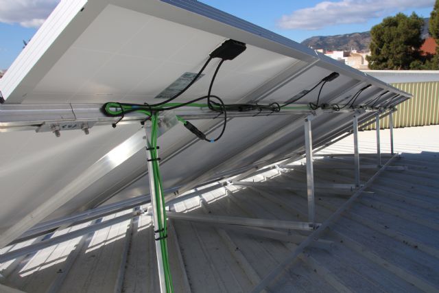 El pabelln Sierra Espuña, primer edificio pblico con consumo 100% fotovoltaico, Foto 4