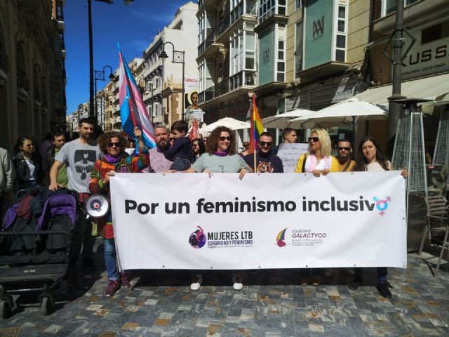 Colectivo GALACTYCO reivindica este 8M  los derechos y libertades que la próxima Ley  pretende reconocer a las personas trans - 1, Foto 1