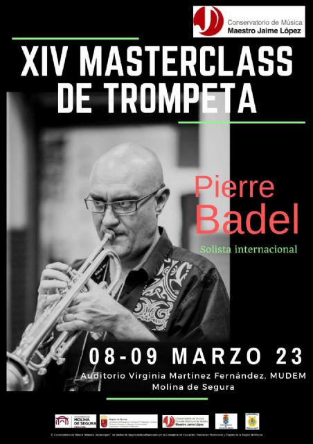 El Conservatorio Profesional de Música Maestro Jaime López de Molina de Segura organiza una master class de trompeta los días 8 y 9 de marzo - 1, Foto 1