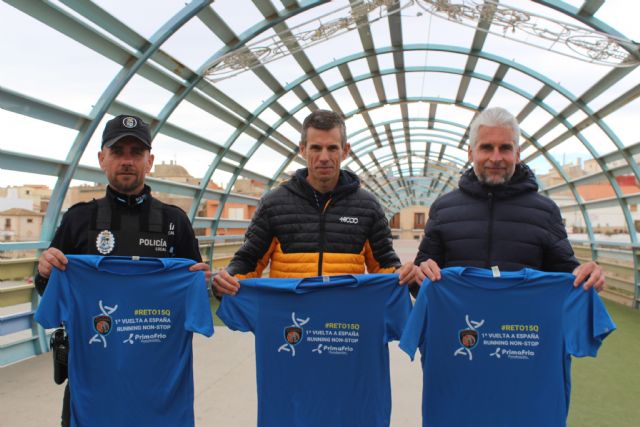 Tres agentes de la Policía Local de Puerto Lumbreras participan en el Reto Solidario 15Q - 2, Foto 2