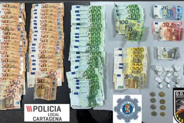 El nuevo grupo de intervención de Policía Local decomisa 5.700 euros y 8 gramos de cocaína - 1, Foto 1