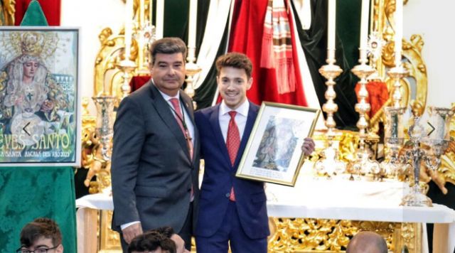 La Banda de música de la Puebla del Río participo en las marchas de la Presentación del Cartel y Anuario de la Hermandad de la Vera-cruz de Alcalá del Río - 4, Foto 4