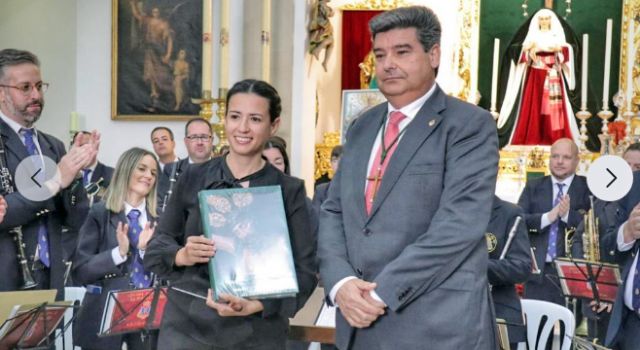 La Banda de música de la Puebla del Río participo en las marchas de la Presentación del Cartel y Anuario de la Hermandad de la Vera-cruz de Alcalá del Río - 5, Foto 5