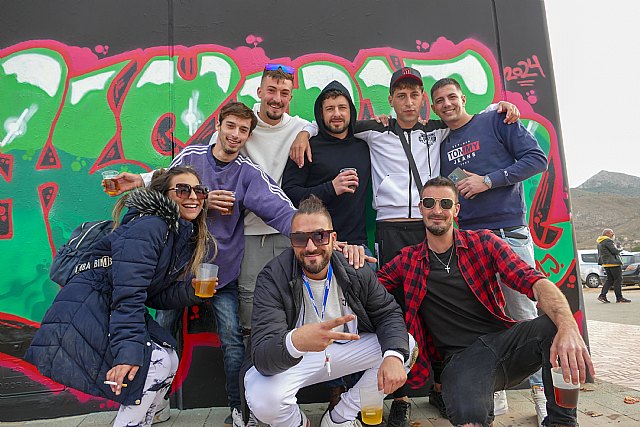 El pabelln deportivo de La Caadica congreg, el pasado 2 de marzo, un festival de grafiti, msica rap, break dance, y sesiones de Djs, Foto 1