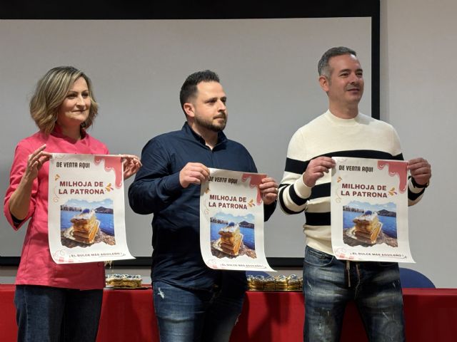 Pasteleros aguileños presentan la milhoja Patrona, dedicada a la Virgen de los Dolores - 2, Foto 2