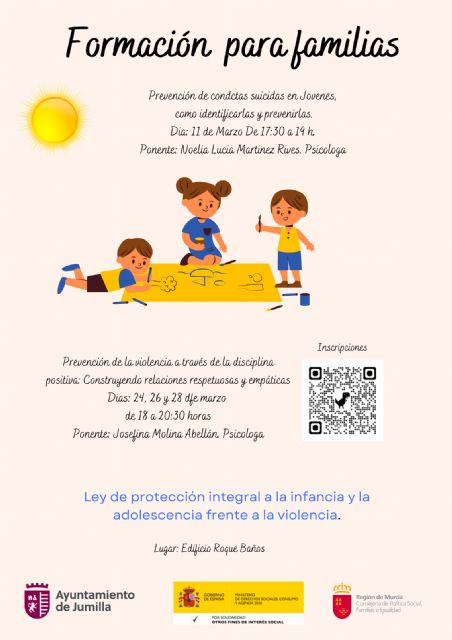 Política Social pone en marcha varias charlas dentro de la Ley de Protección a la Infancia y la Adolescencia - 1, Foto 1