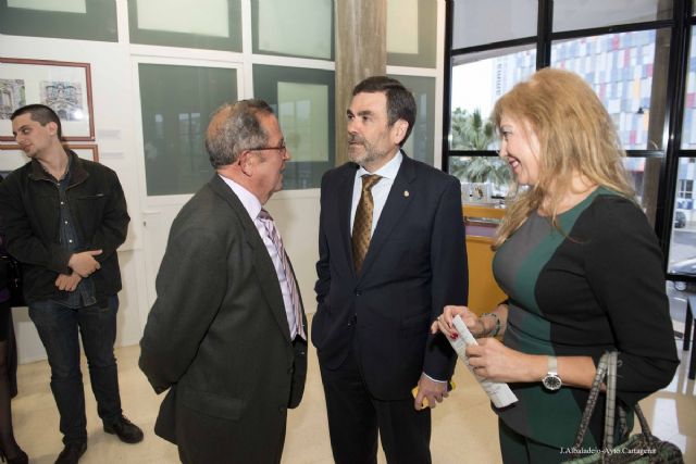 El pintor Juan Martínez plasma en plumilla detalles de los edificios modernistas de Cartagena en el siglo XX - 5, Foto 5