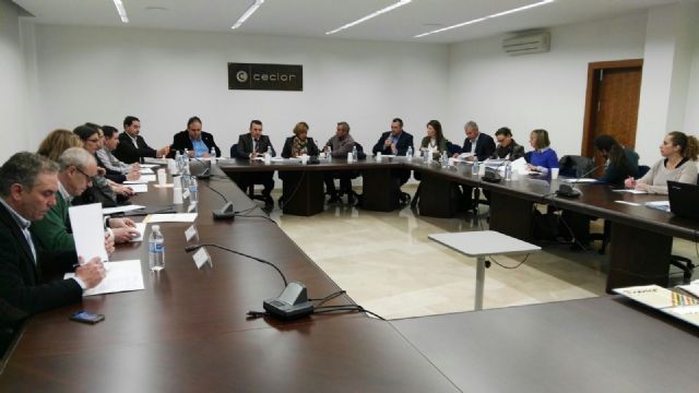Ayuntamiento, Comunidad Autónoma y empresarios crearán comisiones sectoriales para revitalizar y potenciar la actividad del centro urbano de Lorca - 1, Foto 1
