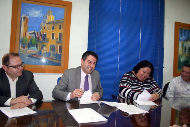 Ayuntamiento y la Asociación Comercio de Alcantarilla llegan a un acuerdo de colaboración - 2, Foto 2