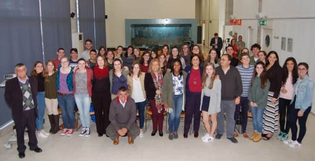 El IES Floridablanca celebra el décimo aniversario del programa de intercambio de alumnos y profesores con Estados Unidos - 1, Foto 1