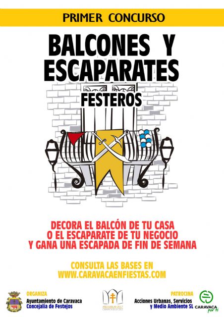 Festejos convoca la primera edición del concurso de balcones y escaparates festeros - 1, Foto 1