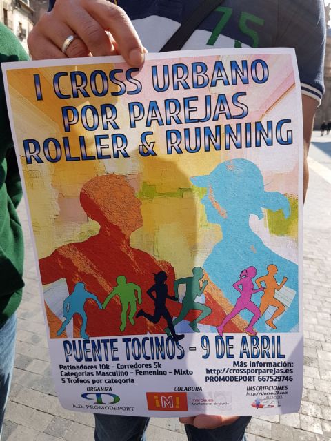 Puente Tocinos acoge el primer Cross Urbano por Parejas a pie y en patines - 2, Foto 2