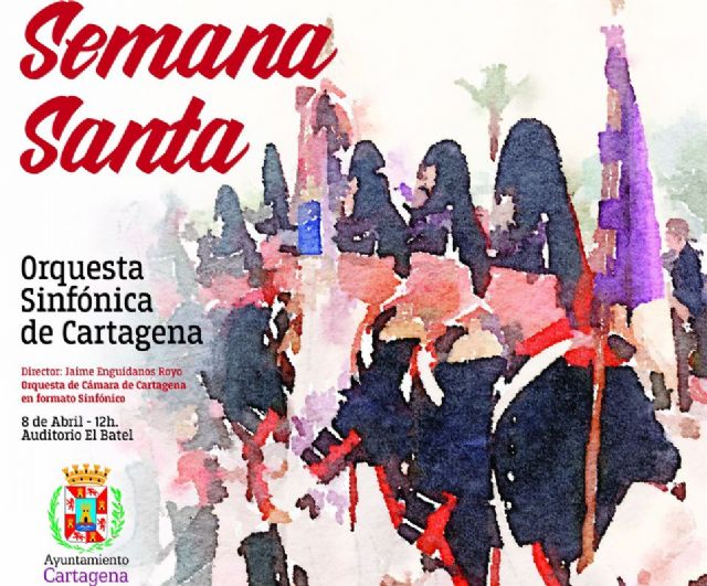 El primer concierto sinfonico de marchas de Semana Santa sonara este sabado en El Batel - 1, Foto 1