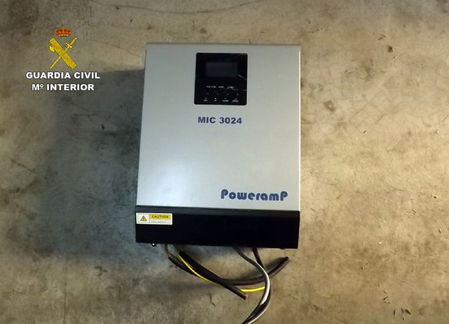 La Guardia Civil esclarece un robo con fuerza en una casa de campo de Caravaca - 1, Foto 1