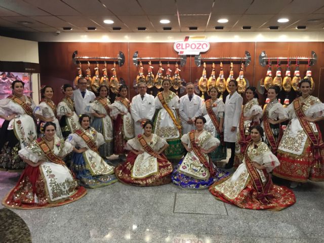 La Reina de la Huerta 2018 y su corte de damas visitan las instalaciones de ELPOZO ALIMENTACIÓN - 1, Foto 1