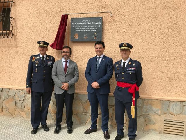 San Javier dedica una avenida a la Academia General del Aire en su 75 Aniversario - 1, Foto 1