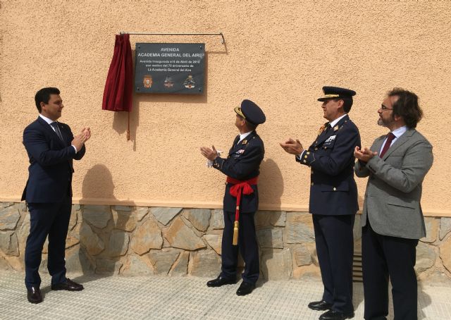 San Javier dedica una avenida a la Academia General del Aire en su 75 Aniversario - 2, Foto 2