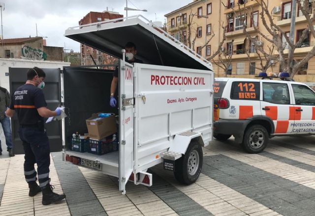 Los voluntarios de Protección civil de Cartagena realizan más de 2.270 horas durante el estado de Alarma - 1, Foto 1