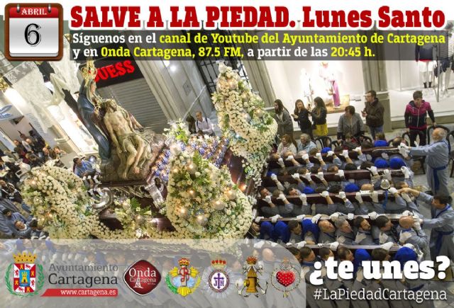 El fervor de la Salve a la Piedad de este Lunes Santo también se retransmite por internet - 1, Foto 1