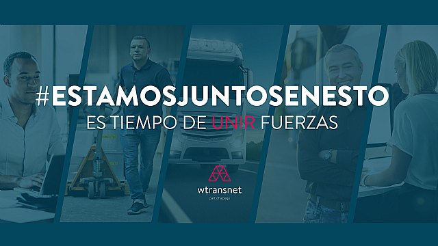 Wtransnet lanza la campaña #EstamosJuntosEnEsto - 1, Foto 1