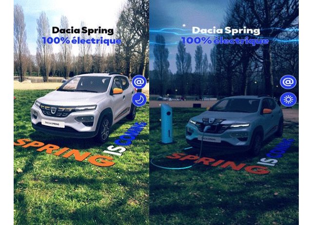 Con motivo del lanzamiento del nuevo Dacia Spring, el Grupo automovilístico da vida a su nuevo modelo en realidad aumentada a través de Snapchat - 1, Foto 1