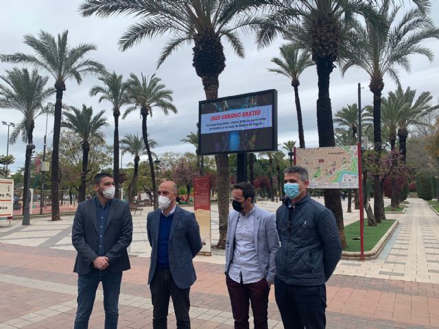 Presentación de los paneles informativos digitales instalados por el Ayuntamiento molinense, en el marco de la Estrategia de Desarrollo Urbano Sostenible e Integrado Molina 2020 Avanza Contigo - 1, Foto 1