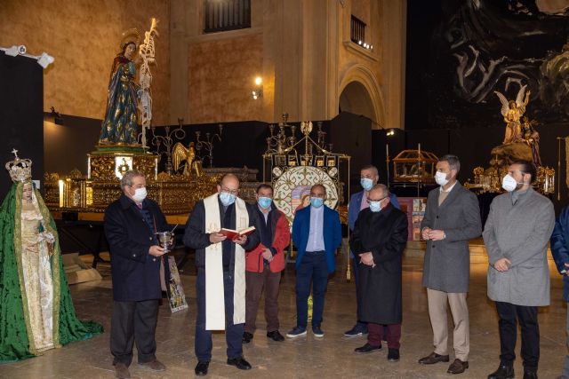 El patrimonio de la Semana Santa de Caravaca vuelve a exponerse tres años después en la Compañía de Jesús - 3, Foto 3
