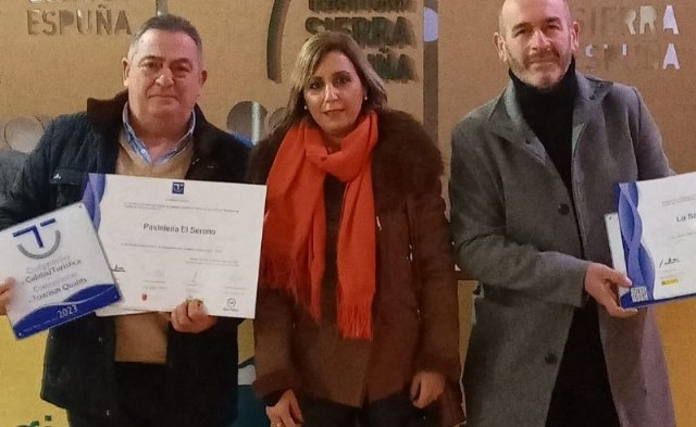 La Concejalía de Turismo felicita a tres empresas del municipio tras ganar una serie de distinciones por la promoción del turismo en Sierra Espuña, Foto 1