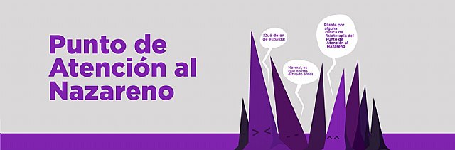 Los cofrades dispondrán de un Punto de Atención al Nazareno puesto en marcha por el Colegio Oficial de Fisioterapeutas y la Concejalía de Salud - 1, Foto 1