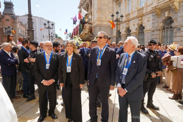 Cartagena lleva a la Virgen de la Piedad en un traslado extraordinario por su Centenario - 1, Foto 1