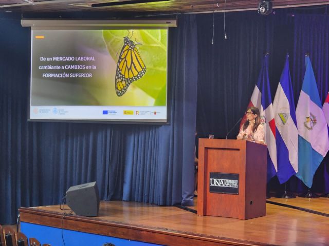 La vicerrectora de Formación Continua de la UMU, Vanesa Valero, ha sido nombrada asesora del Consejo Superior Universitario Centroamericano reunido en Costa Rica - 2, Foto 2