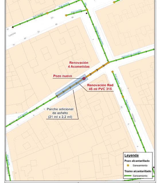 El lunes se inician las obras en el alcantarillado de Portillo de la Glorieta - 1, Foto 1