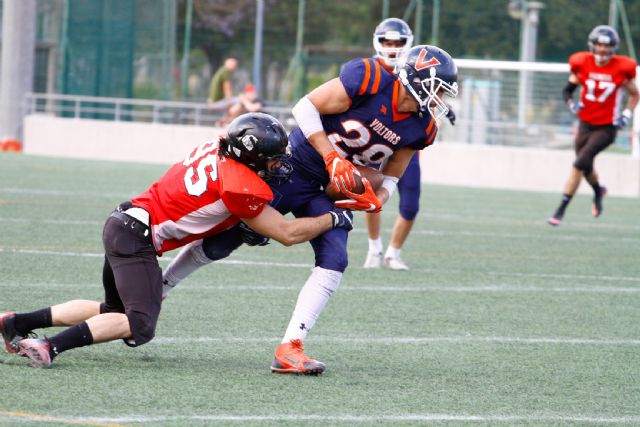 Crónica 1/4 Final Murcia Cobras. Serie A. Cobras 35-16 Voltors - 2, Foto 2