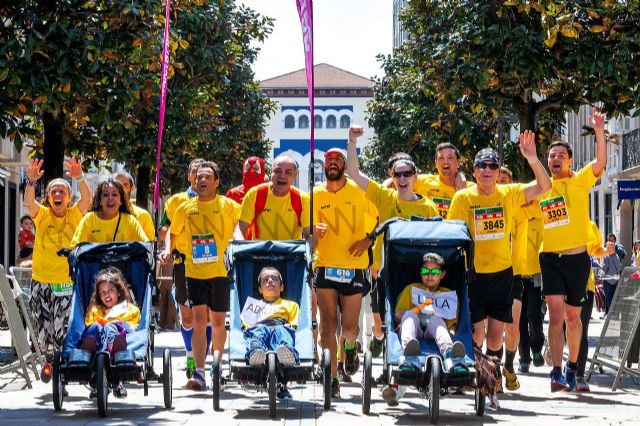 Seis niños y jóvenes con ataxia telangiectasia volverán a participar en la maratón de Vitoria-Gasteiz el domingo - 2, Foto 2
