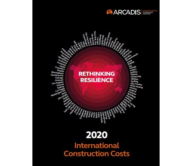 Arcadis presenta su índice de Costes internacionales de la Construcción 2020 - 1, Foto 1