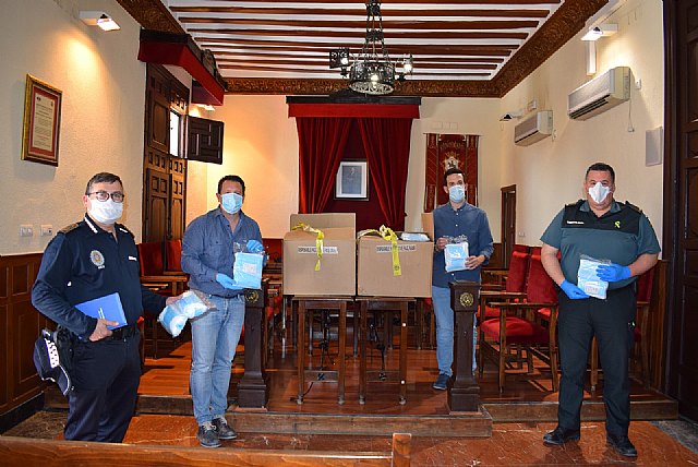 El Gobierno de España entrega 4.500 mascarillas al Municipio de Mula - 1, Foto 1